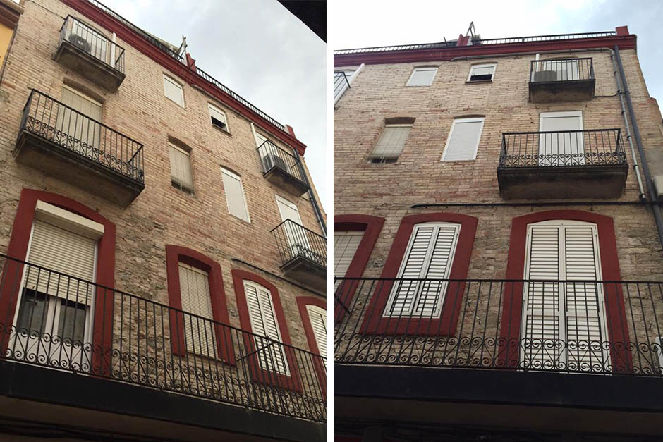FACHADA LADRILLO VISTO
