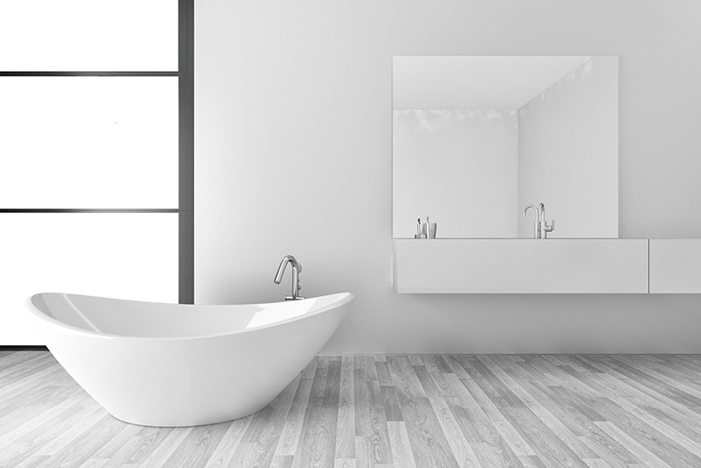 Diseño de baño moderno