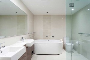 Decoración de baño estilo hotel